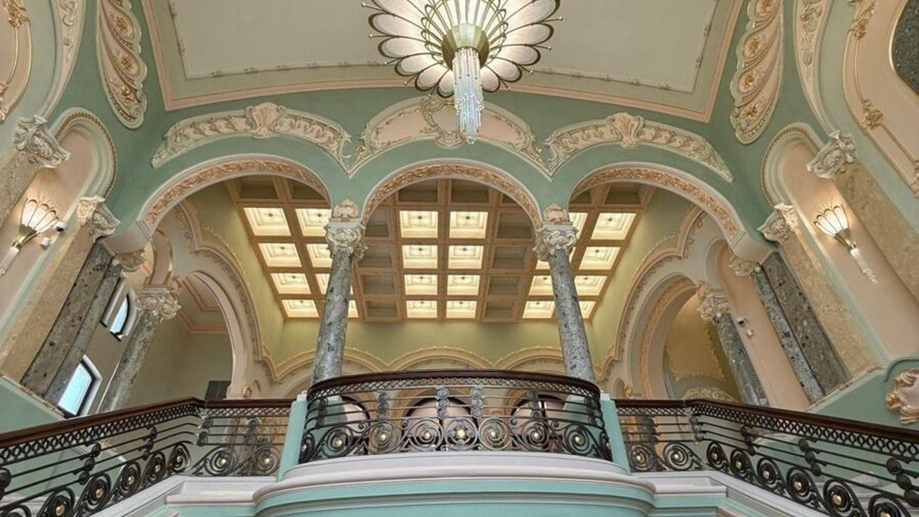 VIDEO Imagini spectaculoase din interiorul Cazinoului din Constanța, reabilitat complet / Cum se vede din dronă simbolul Art Nouveau al orașului / Saga restaurării monumentului istoric pe care Radu Mazăre voia să îl vândă la „ruși, turci sau arabi bogați” (galerie foto)
