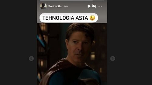 VIDEO Florin Cîțu - Superman. Filmulețul postat pe contul de Instagram al premierului