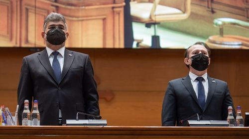 Președintele Camerei Deputaților Marcel Ciolacu și președintele Senatului, Florin Cîțu, invitați la întâlnirea de la Cotroceni cu vicepreședintele Statelor Unite, Kamala Harris