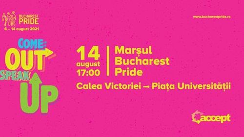 Parada gay se va ține în București pe Calea Victoriei în 14 august, în ciuda alternativelor propuse de Primăria Capitalei de a muta marșul
