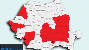 Germania a actualizat lista județelor din România considerate zone de risc. Bucureștiul și alte 17 județe au intrat în zona roșie