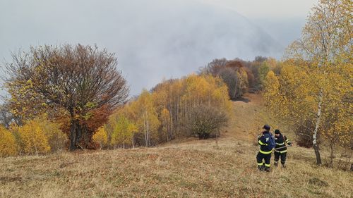 Arde o pădure din Vâlcea / Peste 38 de hectare sunt afectate