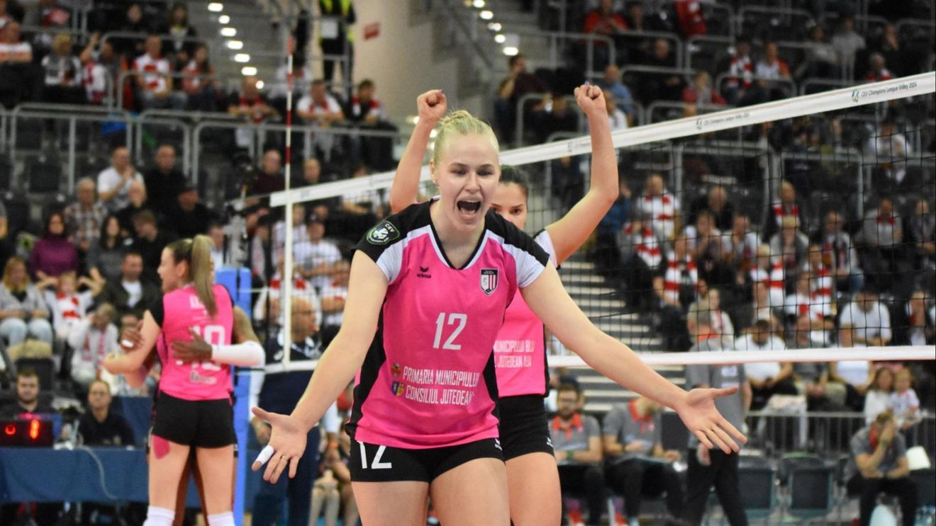 CSM Volei Alba-Blaj debutează cu o victorie în Liga Campionilor: 3-1 cu polonezele de la LKS Commercecon Lodz