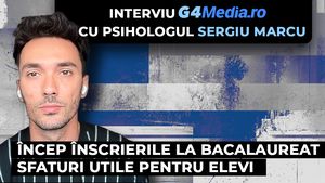 Sfaturi utile de la psihologul Sergiu Marcu pentru elevii care se pregătesc să susțină Bacalaureatul