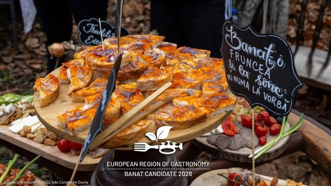 Etapă decisivă pentru candidatura „Banat – Regiune Gastronomică Europeană 2028” / Juriul va anunța rezultatul final în urma vizitei în Banat / „Să nu vă așteptați că trebuie să-i ducem doar la mese și la restaurante”
