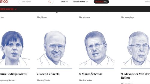 Laura Kovesi, în topul Politico - 28 cei mai puternici și influenți lideri europeni, la categoria „care fac” / Maia Sandu, inclusă la categoria „visătorii”