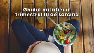 „Nu mânca pentru doi, ci pentru unul și un pic” – Ghidul nutriției în trimestrul III de sarcină