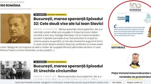 Rubrică editorială din Cațavencii susținută de Primăria București, care i-a concesionat fără licitație un teren în centrul Capitalei lui Doru Bușcu