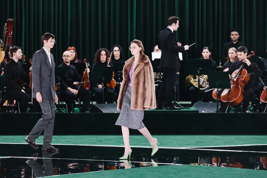 gucci, blana artificiala, milan fashion week