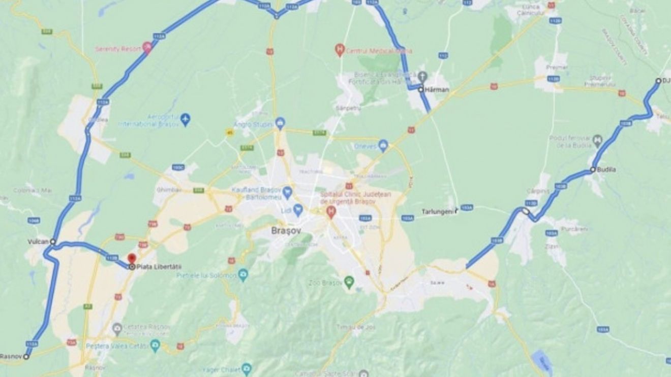 CJ Braşov a lansat cea mare achiziţie realizată până în prezent în modernizarea infrastructurii rutiere / ”Ocolitoarea mare a Braşovului” va costa peste 260 de milioane de lei