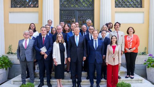 Președintele Iohannis, întrevedere cu ambasadorii statelor UE, pledând pentru parcursul european al Ucrainei şi Republicii Moldova