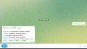 Institutul pentru Fizica Pământului informează cetățenii ÎNAINTE de producerea unui cutremur, prin intermediul unui canal de Telegram