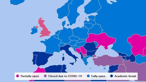 Redeschiderea școlilor în Europa, la zi: În cele mai multe țări, copiii s-au întors la clase. România și șase alte țări – încă în vacanță. Două state țin școlile închise – UNESCO