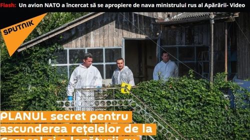 Propaganda rusă vede un ”plan secret” pentru ascunderea rețelelor de la Caracal și a legăturii cu Deveselu. Lista personajelor citate de Sputnik pentru a-și susține conspirațiile