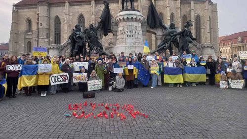 Ucrainenii din Cluj-Napoca strâng bani pentru restaurarea locurilor de joacă din oraș / ”A venit momentul să vă arătăm recunoștința noastră”