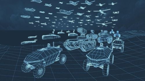 Ca într-un joc video: Compania L3Harris susține că noul său software îi va permite unui comandant militar să controleze mii de dispozitive autonome simultan