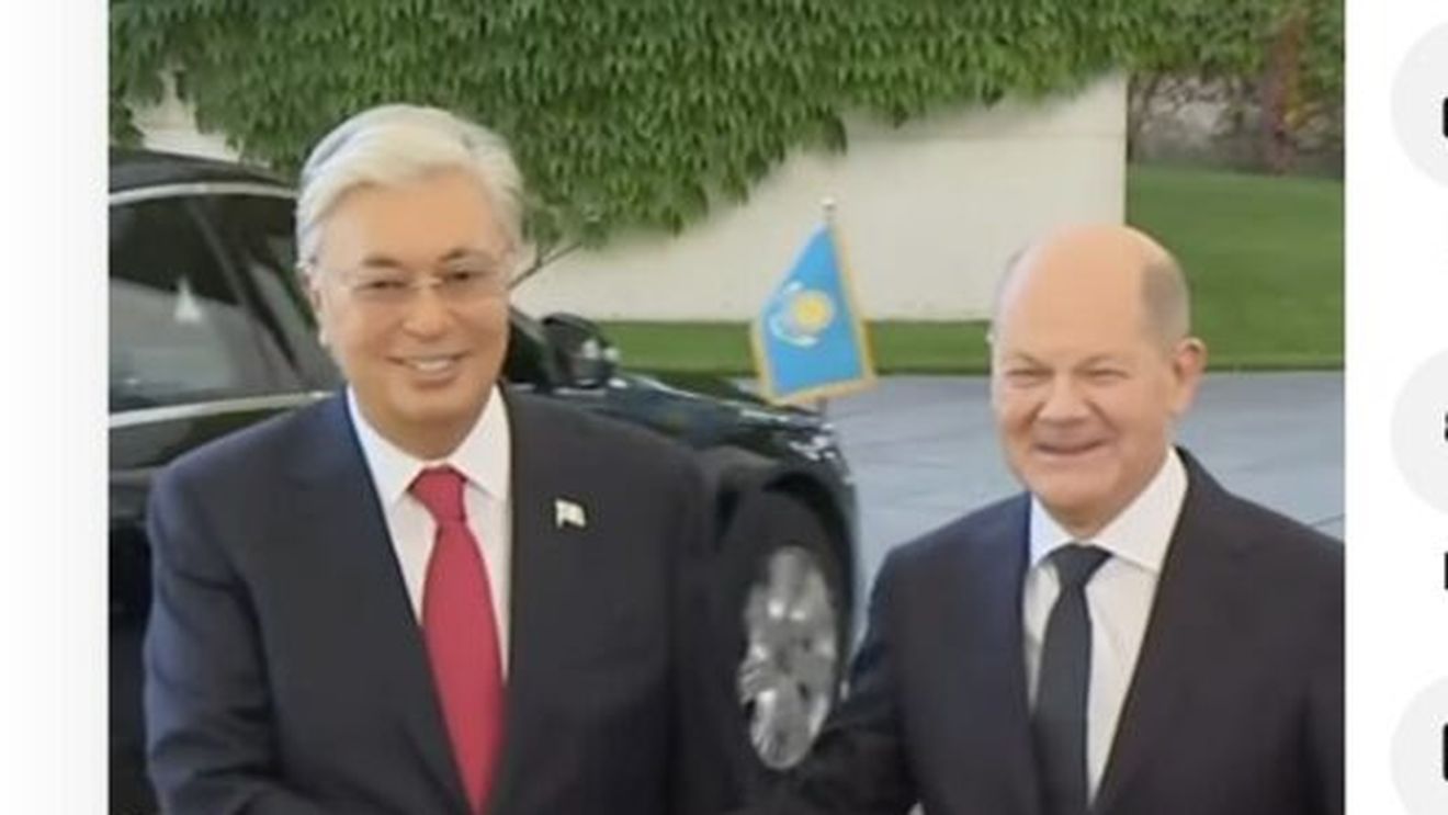 Rusia consideră o ingerință întâlnirea cancelarului german Olaf Scholz cu preşedintele kazah Kassîm-Jomart Tokaev
