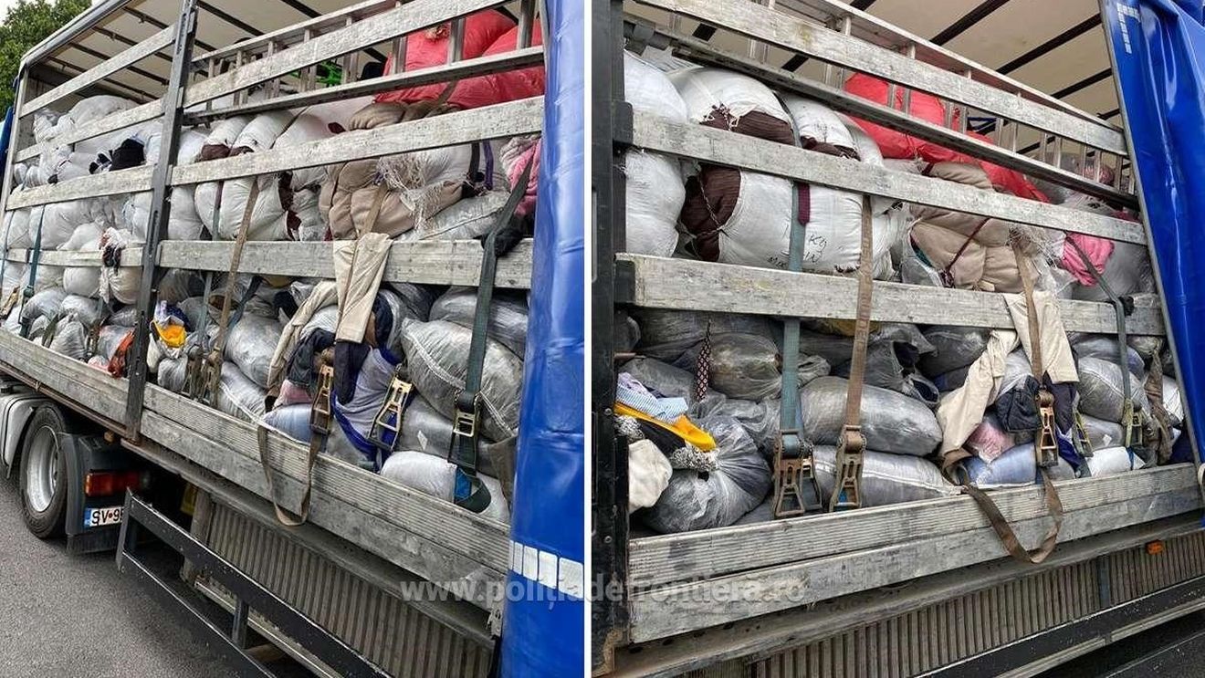 Peste 180 de tone de deșeuri oprite la intrarea în România într-o singură zi