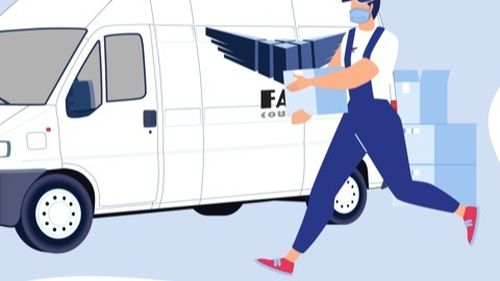 24 de muncitori de la Fan Curier, infectați cu Covid 19. Ei lucrau într-un depozit din comuna Ștefănești