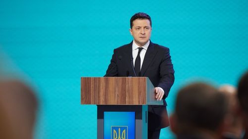 Președintele Volodimir Zelenski: Serviciile secrete ucrainene avertizează cu privire la o tentativă de lovitură de stat în luna decembrie, susținută de Rusia / „Avem provocări interne mari”