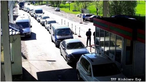 Update: Serviciul vamal al Republicii Moldova dezminte informația că ar exista cozi de mașini transnistrene la intrarea în țară