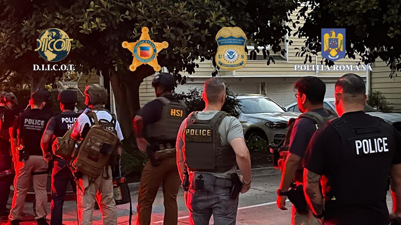 Destructurare a două grupări infracționale, specializate în infracțiuni informatice și spălare a banilor, în cadrul unei acțiuni judiciare complexe a procurorilor din România și SUA