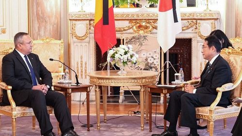 Premierul Ciucă a discutat cu prim-ministrul japonez Fumio Kishida despre dorința României de a semnat un partenerat strategic