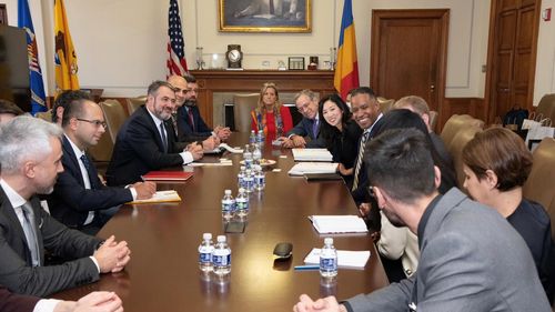 Coordonatorul naţional al României în domeniul proprietăţii intelectuale, întâlnire cu oficiali americani într-o vizită de studiu organizată de Departamentul de Stat şi Departamentul de Justiţie al SUA