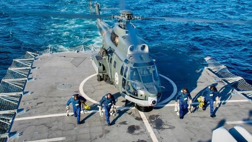 „Sea Shield 24”, este cel mai complex exercițiu militar condus de Forţele Navale Române la care iau parte 12 state / Marcel Ciolacu: Am fost impresionat astăzi de profesionalismul echipajului fregatei „Regina Maria”