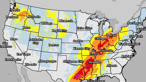 Un val de frig polar s-a abătut asupra Statelor Unite/ Au fost înregistrate sute de recorduri de temperaturi scăzute