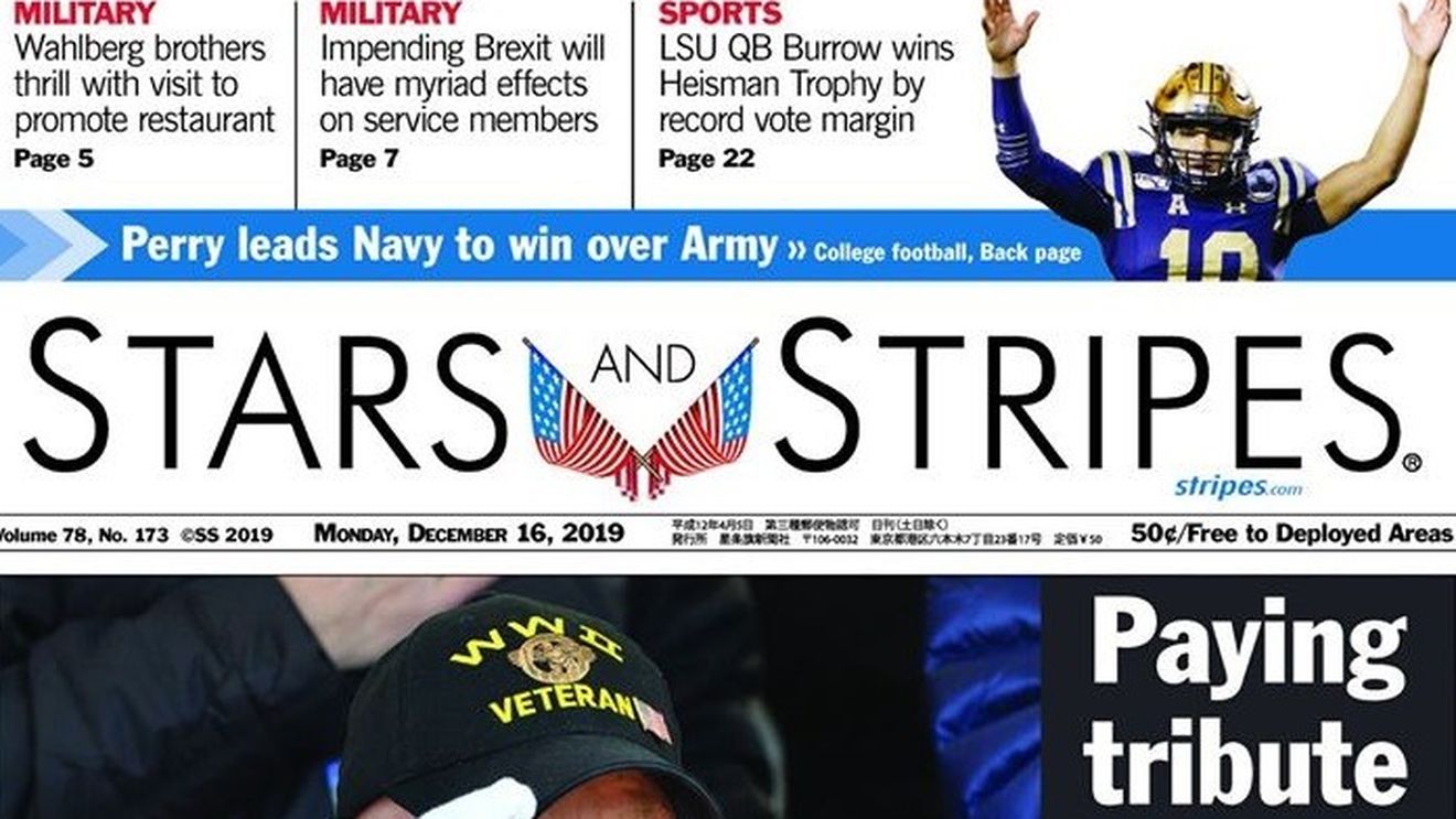 Pentagonul vrea să închidă versiunea tipărită a cotidianului „Stars and Stripes”, care datează de pe vremea Războiului de Secesiune, pentru a face economii