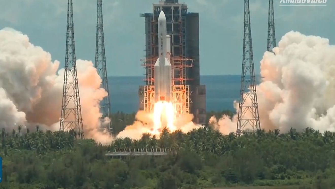 VIDEO China a lansat cu succes Tianwen-1, prima misiune spre Marte exclusiv chinezească