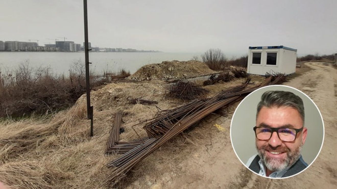 Fostul șef de la Cadastru Constanța a concesionat o felie de lac cu 2 lei/mp. Marian Mazilu a făcut măsurătorile în Retrocedările lui Mazăre