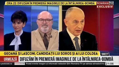 Romania TV a pus „ştampila” pe candidaţii la preşedinţie. Îi laudă făţiş pe Marcel Ciolacu şi George Simion, „candidaţii românilor”. Geoană şi Lasconi sunt „candidaţii lui Soros şi ai lui Coldea” - analiză Paginademedia.ro