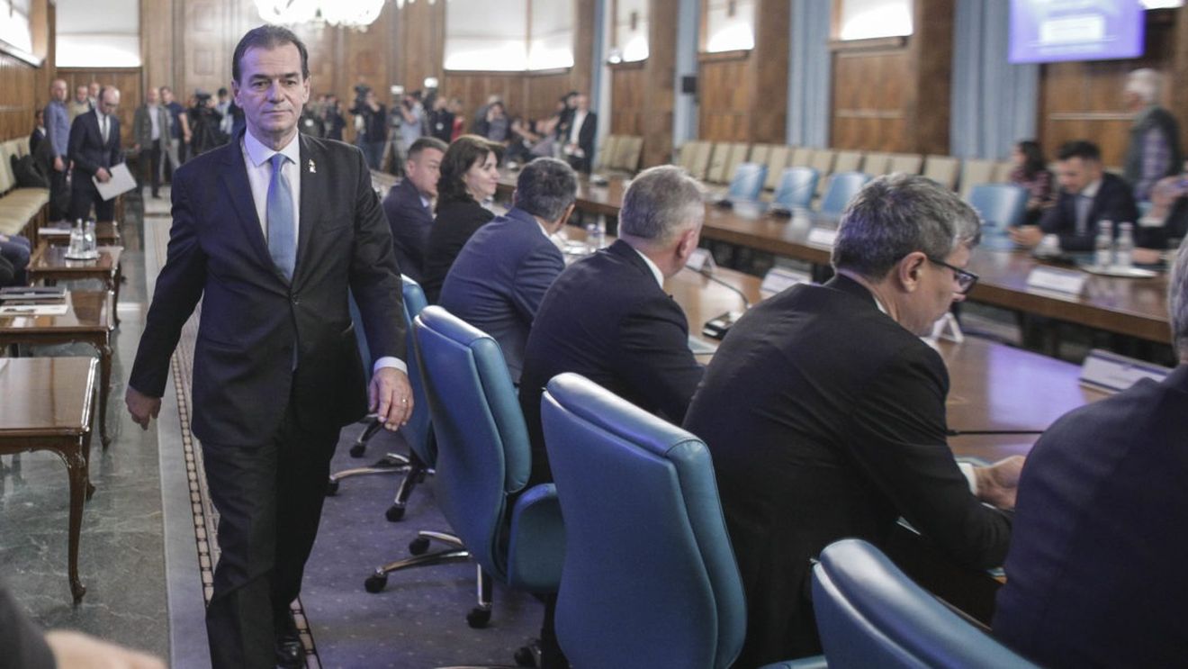 Ludovic Orban a convocat o nouă ședință de Guvern pe final de an, luni de la ora 11.00