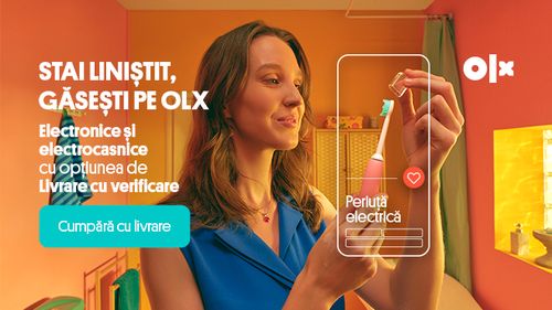 Cauți placa aia de păr cu floricele? Sau poate carcasa de telefon cu dragoni, de care te atașasei? Mai mult, ai nevoie de ele acum? Orice ar fi, stai liniștit, găsești pe OLX, cu opțiunea de verificare a coletului și livrare în toată țara (P)