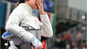 Egipteanca Nada Hafez a dezvăluit că este însărcinată în 7 luni, după înfrângerea din optimi în concursul de scrimă de la Paris: "Pare că sunt două sportive pe pistă, dar de fapt erau trei!"