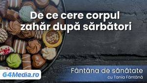 Pofta de dulce după sărbători: de ce nu este o problemă de voință, ci de biologie