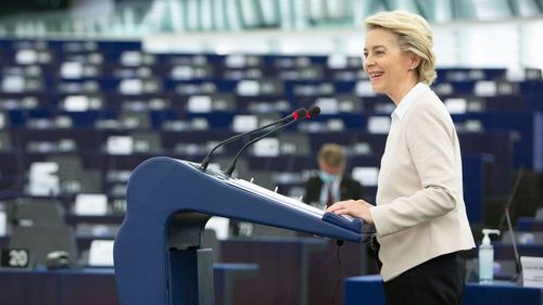Președintele Comisiei Europene, Ursula von der Leyen, va susține Italia împotriva Angliei, în finala EURO 2020