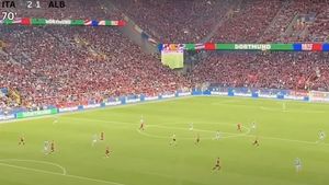 UEFA a amendat Albania şi Serbia cu câte 10.700 de dolari pentru bannere naţionaliste ale fanilor la meciurile de la Euro 2024