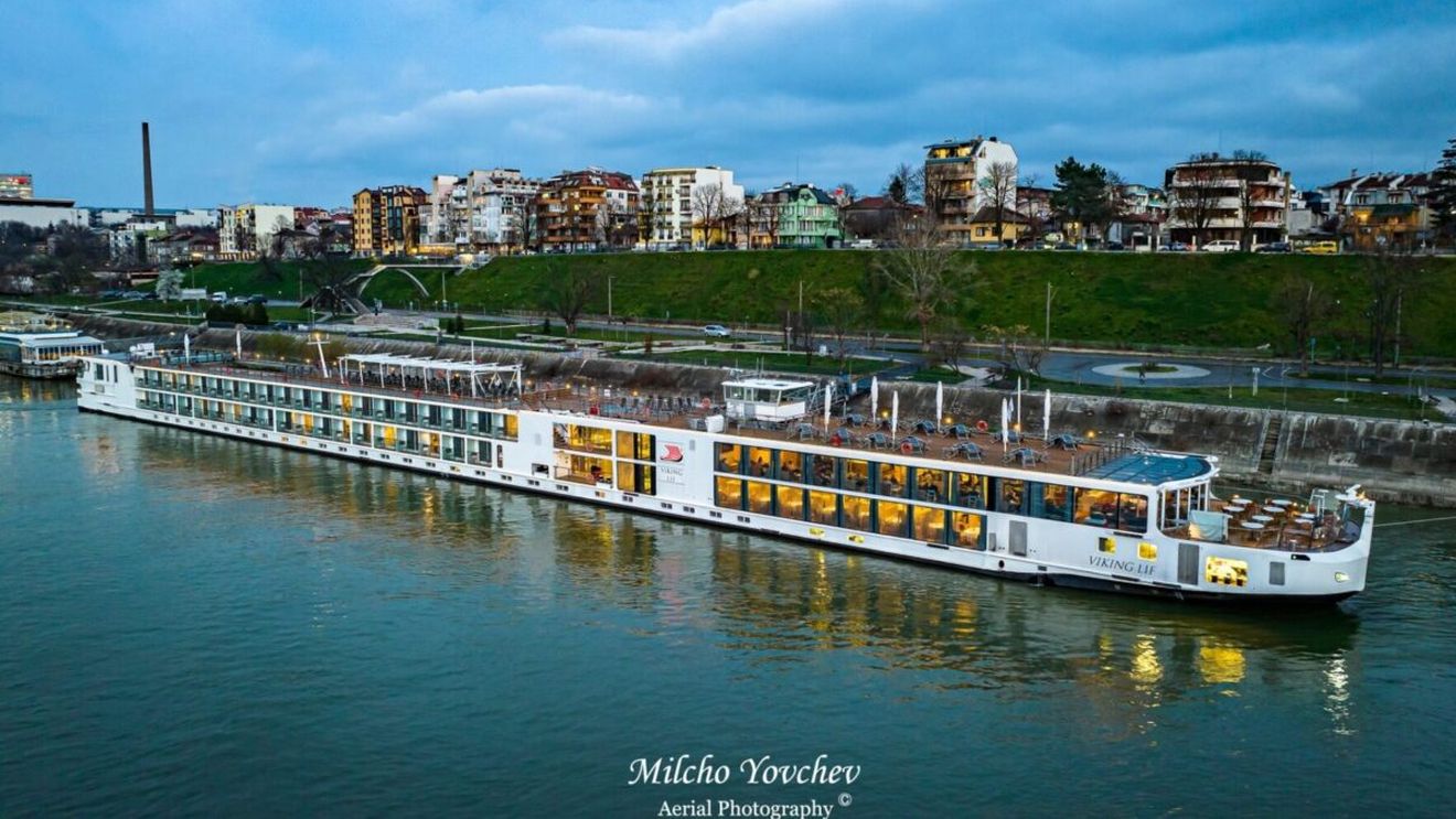 Ruse a întâmpinat prima navă de croazieră din acest an cu turiști din câteva state