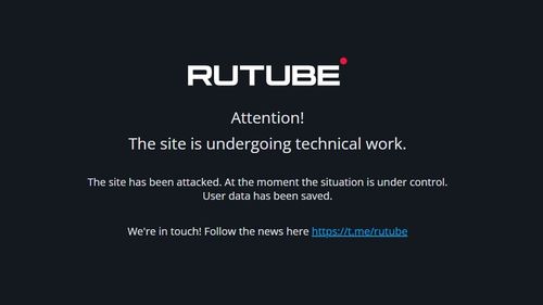 Versiunea rusească a YouTube, scoasă din funcțiune de atacuri cibernetice masive / Echipa RuTube neagă că a pierdut codul sursă al site-ului