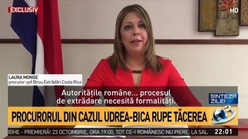 Extrădarea Elenei Udrea: durata medie a procesului - între 6 și 8 luni, potrivit autorităților din Costa Rica