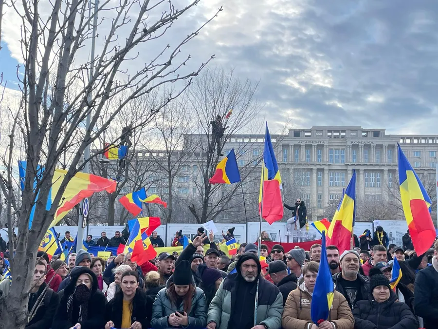 Miting pro Calin Georgescu CCR 3