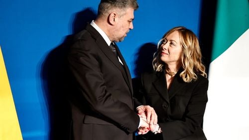 Poza zilei: Cum a fost primit Ciolacu de premierul italian Giorgia Meloni