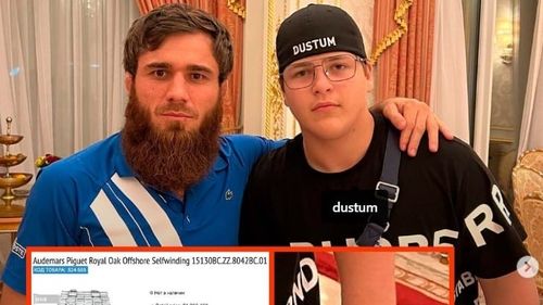 Fiul lui Kadîrov poartă un ceas de lux în valoare de 1,4 milioane de dolari (foto)