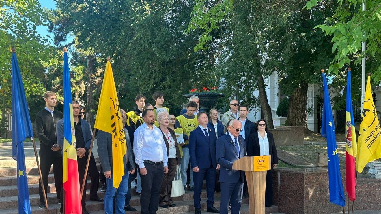Liderii AUR de la Chişinău neagă că partidul se retrage din cursa electorală