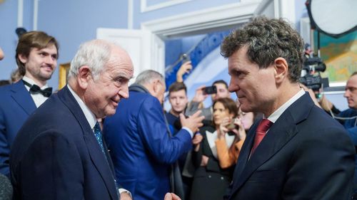 Președintele Nicușor Dan s-a întâlnit la Londra cu Nicolae Rațiu, fiul lui Ion Rațiu