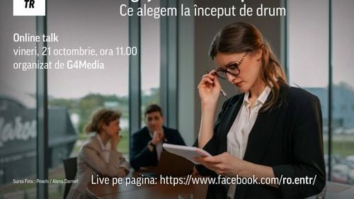Dezbatere ENTR - LIVE, ora 11:00/ Angajat sau antreprenor? Ce alegem la început de drum