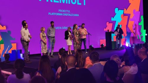 DARA, prima platformă digitală care aduce împreună într-o ”cameră virtuală” copiii bolnavi de cancer și specialiștii de care au nevoie, premiată la Gala Societății Civile